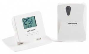 Teplocom  Термостат комнатный Teplocom TS-2AA/3A-RF, беспроводной, реле 250В, 3А