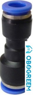 Фитинг FORSAGE Фитинг для пласт трубок 8x8 мм F-SPU08K (5 шт.)