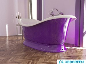 Ванна AquaStone Лиона 190x86 (на подиуме)