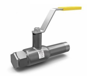 Кран шаровой КШ.Ц.С.065.025.Н/П.02 цельносварной Dn65 Pn25 стандартный проход спускной LD