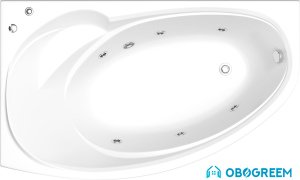 Ванна BAS Флорида 160x88