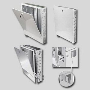 Шкаф коллекторный UNI-FITT встраиваемый ШРВ-0 406мм 482G0000