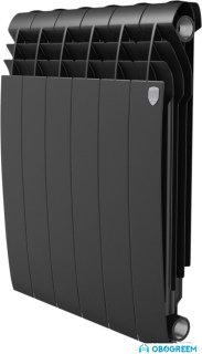 Алюминиевый радиатор Royal Thermo Biliner Alum 500 Noir Sable (13 секций)