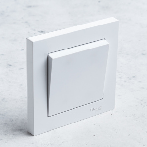 Радиовыключатель HiTE PRO BASE-1 (звонкового типа, с рамкой) (белый, бежевый, графит, карбон)