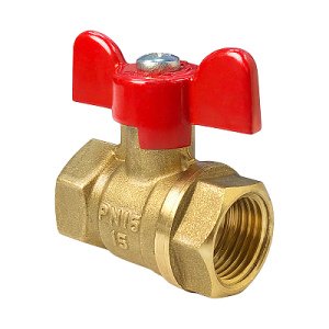 Кран шаровой Valfex VF.217.LB1.034 ВР/ВР ручка-бабочка, 3/4