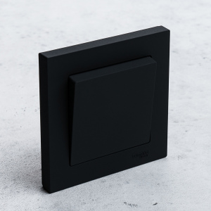 Радиовыключатель HiTE PRO BASE-1 (звонкового типа, с рамкой) (белый, бежевый, графит, карбон)