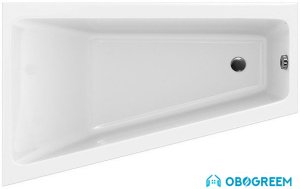 Ванна Cersanit Crea 160x100 L (с ножками) S301-232
