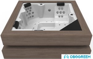 Ванна Aquavia Spa Cube Ergo (white/thunder)