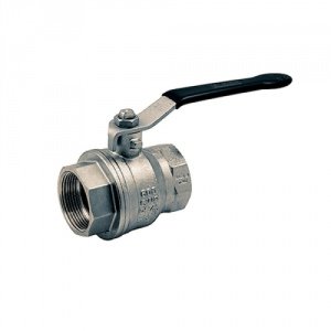 Кран шаровой полнопроходной ELSEN Strong T 2100 - 2" (ВР/ВР, PN40, Tmax 150°С, ручка-рычаг черная)
