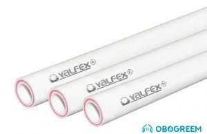 Труба Valfex PN20 ПП 50 арм.стекловолокном SDR 7.4 10105050Г