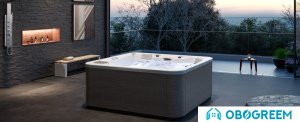 Ванна Aquavia Spa Soft (pearl shadow/graphite woodermax)