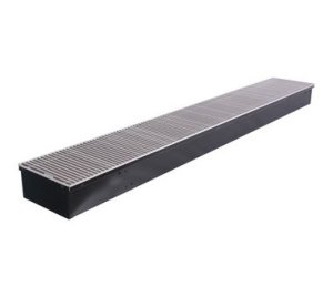 STOUT  Конвектор внутрипольный SCN 110.240.1600 (Решётка роликовая, анодированный алюминий)