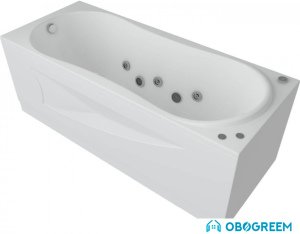 Ванна Aquatek Афродита 150x70 (правая, с экраном)