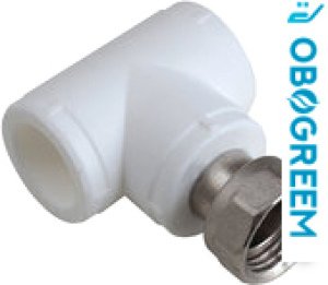 Фитинг Valfex Тройник ПП с накидной гайкой 25х1
